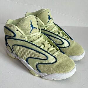 Air Jordan OG Women's Shoes Size 7.5 Lime Ice White Court Blue